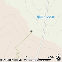 平井坂峠周辺の地図