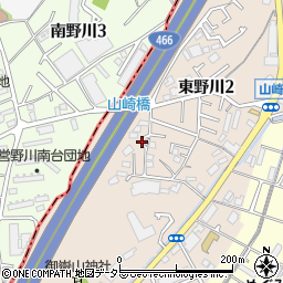東野川2丁目akippa駐車場周辺の地図