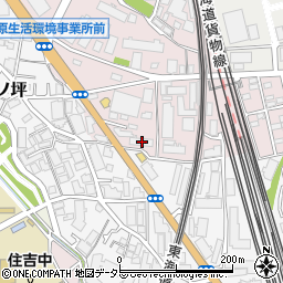 神奈川県川崎市中原区中丸子1239周辺の地図