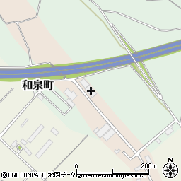 黒澤鉄興　千葉工場周辺の地図