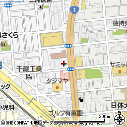 東京都大田区千鳥2丁目34-15周辺の地図