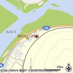 岐阜県美濃市曽代1057周辺の地図