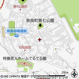 神奈川県横浜市青葉区奈良町2423-416周辺の地図