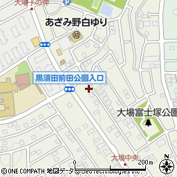 神奈川県横浜市青葉区大場町387-24周辺の地図