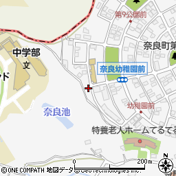 神奈川県横浜市青葉区奈良町2533-173周辺の地図