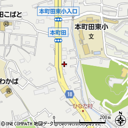 東京都町田市本町田3342周辺の地図