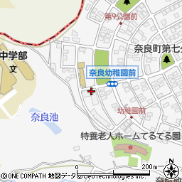 神奈川県横浜市青葉区奈良町2533-24周辺の地図