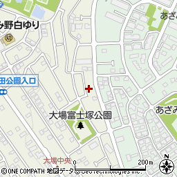 神奈川県横浜市青葉区大場町393-26周辺の地図