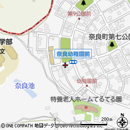 神奈川県横浜市青葉区奈良町2533-54周辺の地図