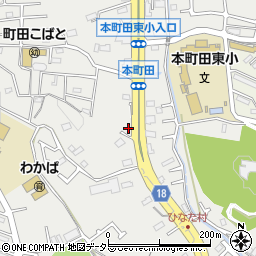 東京都町田市本町田2896周辺の地図