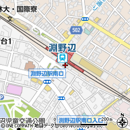横浜銀行淵野辺駅南口 ＡＴＭ周辺の地図