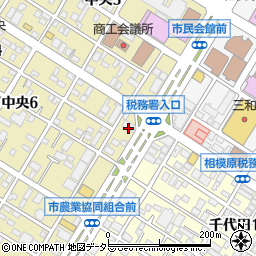 スタミナ 中央店周辺の地図