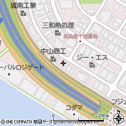 東京金属工業周辺の地図