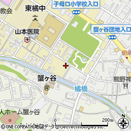 神奈川県川崎市高津区子母口710周辺の地図