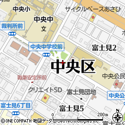 神奈川県相模原市中央区富士見2丁目3周辺の地図
