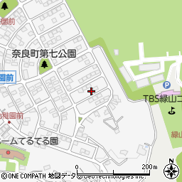 神奈川県横浜市青葉区奈良町2415-33周辺の地図