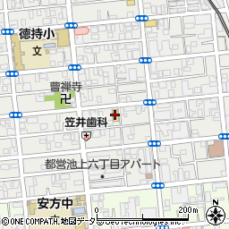 桜館周辺の地図