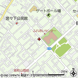 田間パークハイツ１周辺の地図