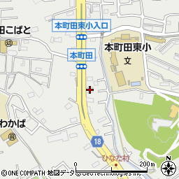 東京都町田市本町田3341周辺の地図