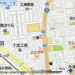 東京都大田区千鳥2丁目34-10周辺の地図