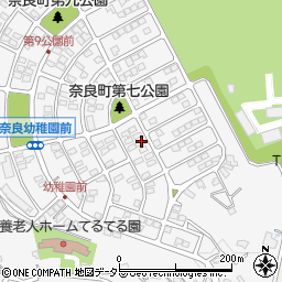神奈川県横浜市青葉区奈良町2423-82周辺の地図