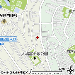 神奈川県横浜市青葉区大場町393-32周辺の地図