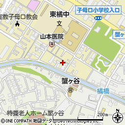 神奈川県川崎市高津区子母口719-8周辺の地図