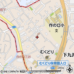 神奈川県相模原市緑区下九沢498周辺の地図