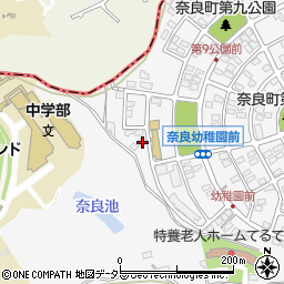 神奈川県横浜市青葉区奈良町2533-17周辺の地図