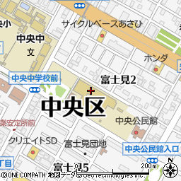相模原市立富士見小学校周辺の地図