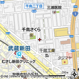 東京都大田区千鳥2丁目29-7周辺の地図