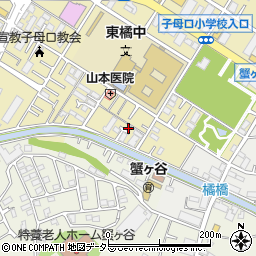 神奈川県川崎市高津区子母口719-6周辺の地図