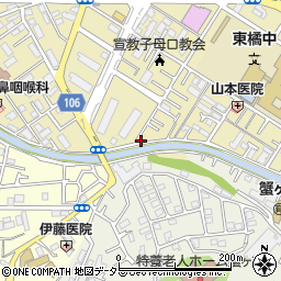神奈川県川崎市高津区子母口766-1周辺の地図