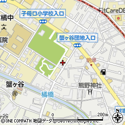 神奈川県川崎市高津区子母口695周辺の地図