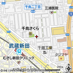 東京都大田区千鳥2丁目29-9周辺の地図