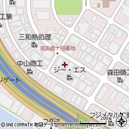 大田区　リサイクル事業協同組合周辺の地図