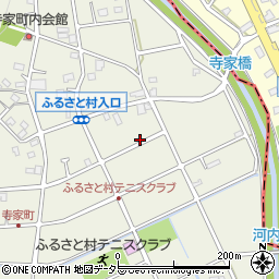 神奈川県横浜市青葉区寺家町周辺の地図