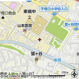 神奈川県川崎市高津区子母口705周辺の地図