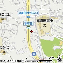 東京都町田市本町田3340周辺の地図