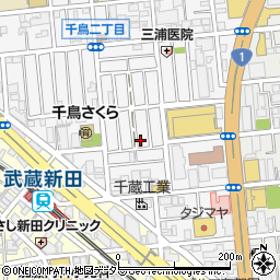 東京都大田区千鳥2丁目31-8周辺の地図