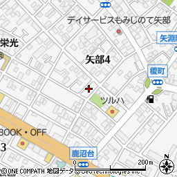 神奈川県相模原市中央区矢部4丁目7-9周辺の地図