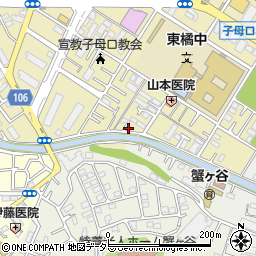 神奈川県川崎市高津区子母口762-3周辺の地図