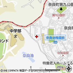 神奈川県横浜市青葉区奈良町2533-15周辺の地図