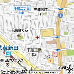 久恒タイル店周辺の地図