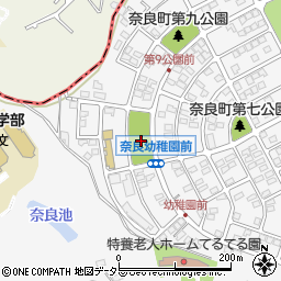 奈良町第八公園周辺の地図