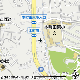 東京都町田市本町田3351周辺の地図