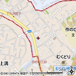 神奈川県相模原市緑区下九沢517周辺の地図