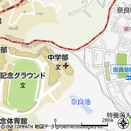 神奈川県横浜市青葉区奈良町2600-2周辺の地図