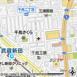 東京都大田区千鳥2丁目31-9周辺の地図