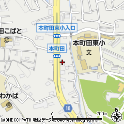 東京都町田市本町田3337周辺の地図